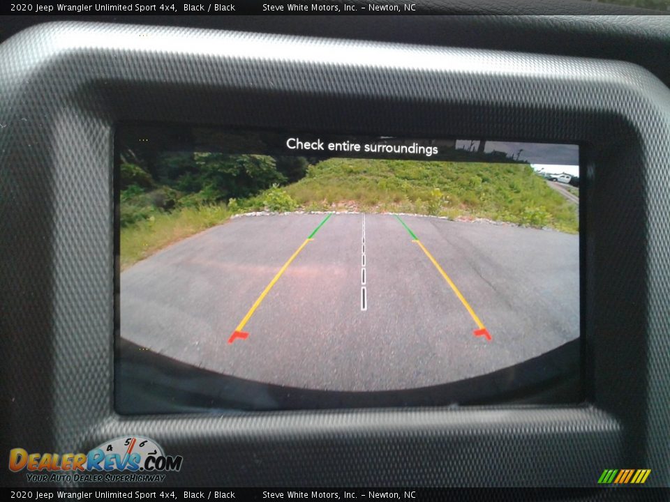 2020 Jeep Wrangler Unlimited Sport 4x4 Black / Black Photo #23