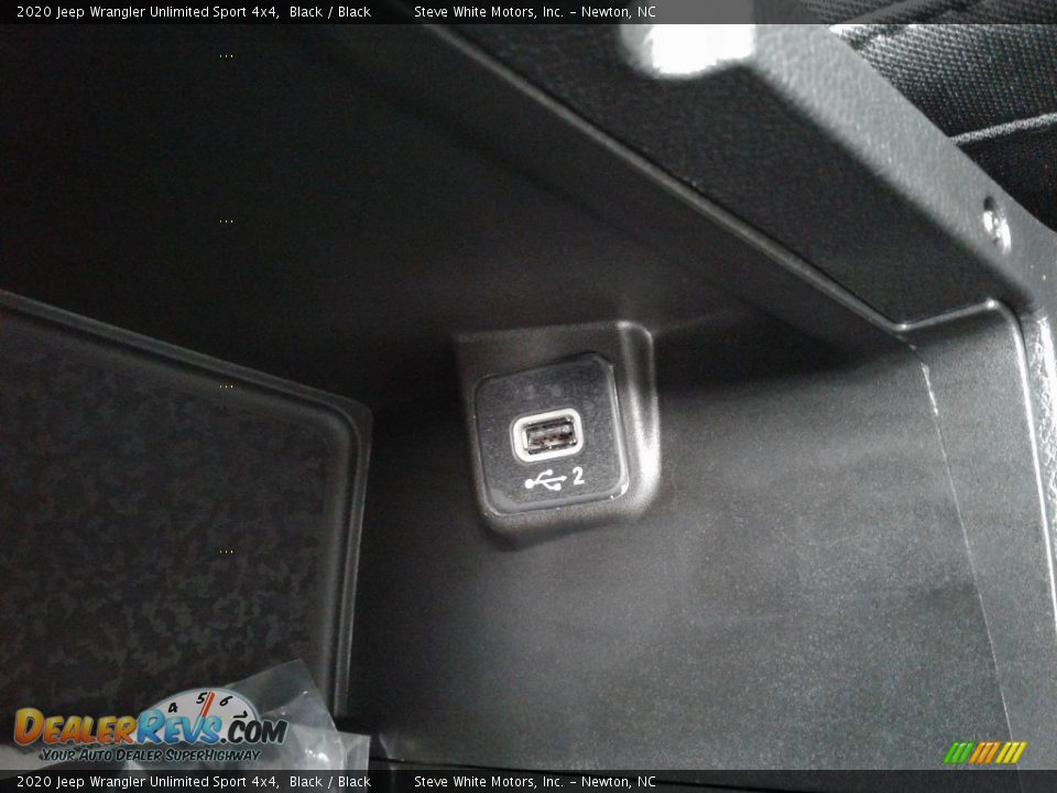 2020 Jeep Wrangler Unlimited Sport 4x4 Black / Black Photo #26
