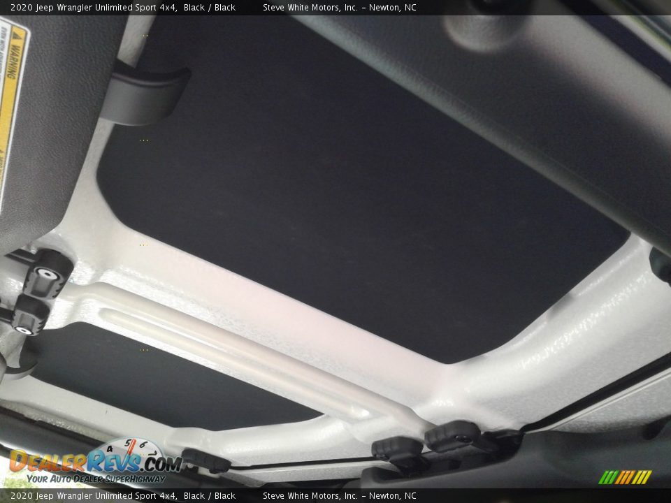 2020 Jeep Wrangler Unlimited Sport 4x4 Black / Black Photo #28