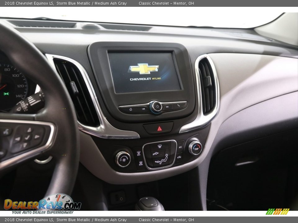 2018 Chevrolet Equinox LS Storm Blue Metallic / Medium Ash Gray Photo #8