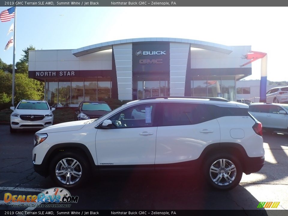 2019 GMC Terrain SLE AWD Summit White / Jet Black Photo #1