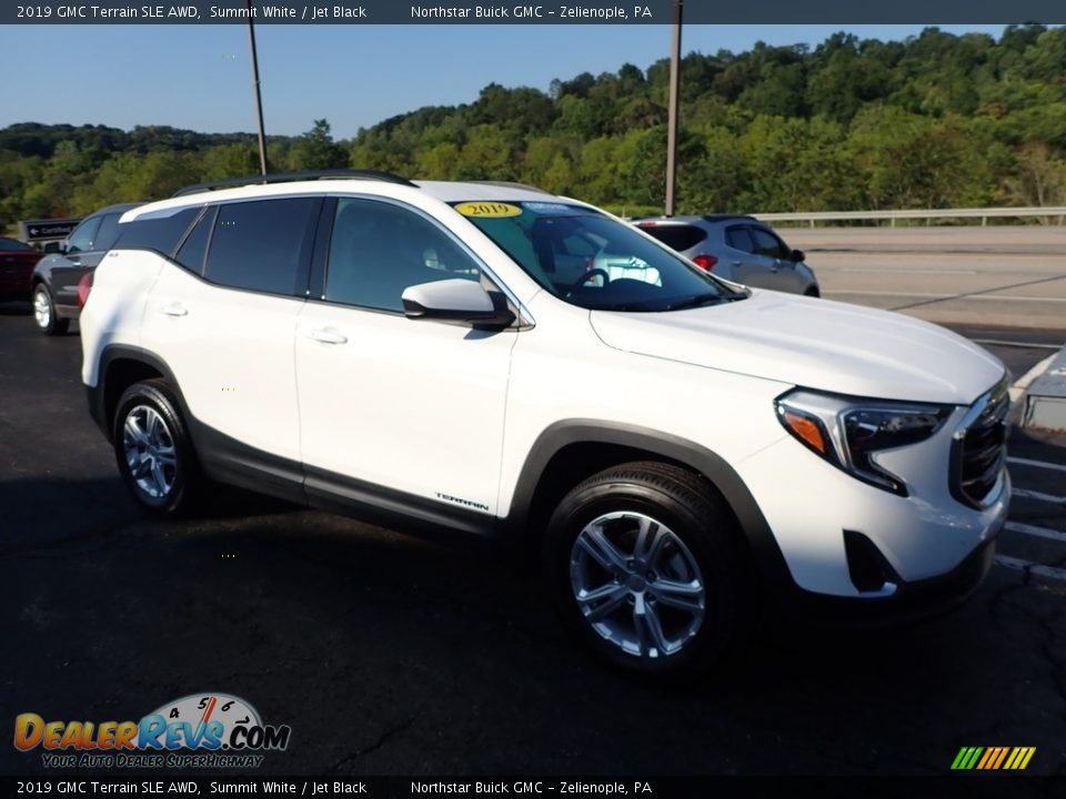 2019 GMC Terrain SLE AWD Summit White / Jet Black Photo #4