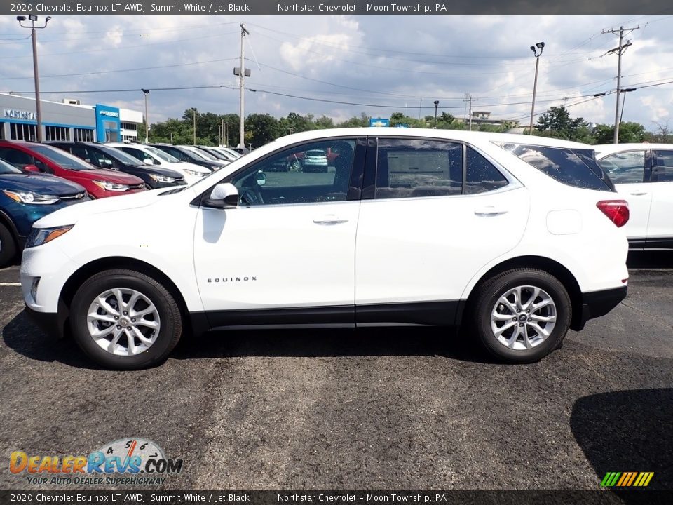 2020 Chevrolet Equinox LT AWD Summit White / Jet Black Photo #3