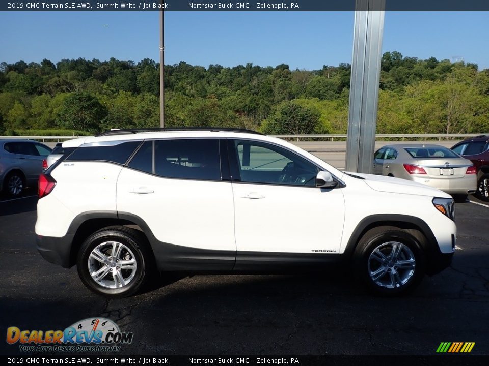 2019 GMC Terrain SLE AWD Summit White / Jet Black Photo #5