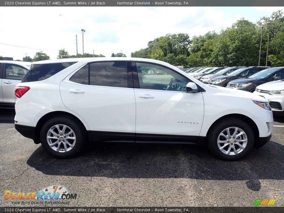 2020 Chevrolet Equinox LT AWD Summit White / Jet Black Photo #7