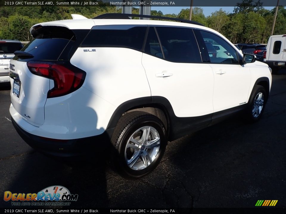 2019 GMC Terrain SLE AWD Summit White / Jet Black Photo #9