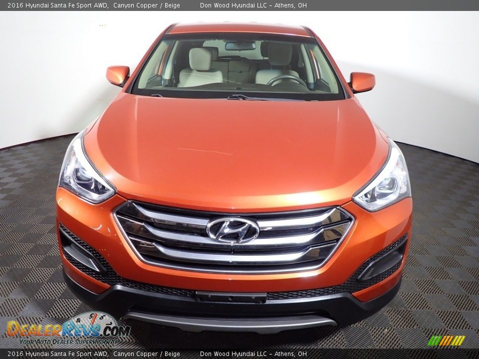 2016 Hyundai Santa Fe Sport AWD Canyon Copper / Beige Photo #4