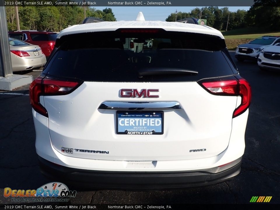 2019 GMC Terrain SLE AWD Summit White / Jet Black Photo #10