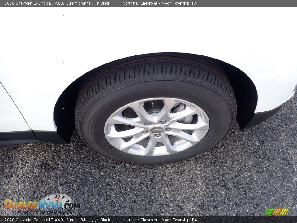 2020 Chevrolet Equinox LT AWD Summit White / Jet Black Photo #9