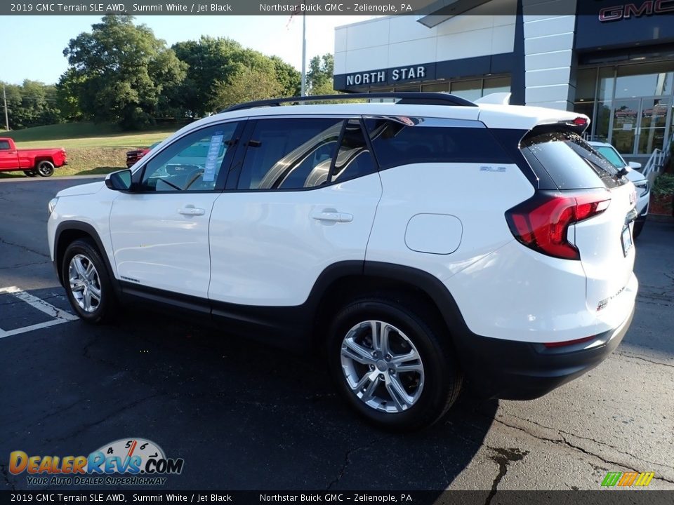 2019 GMC Terrain SLE AWD Summit White / Jet Black Photo #12