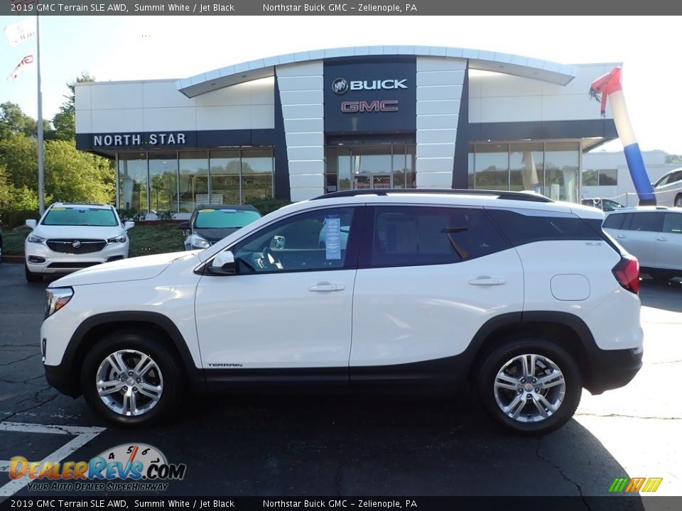 2019 GMC Terrain SLE AWD Summit White / Jet Black Photo #13