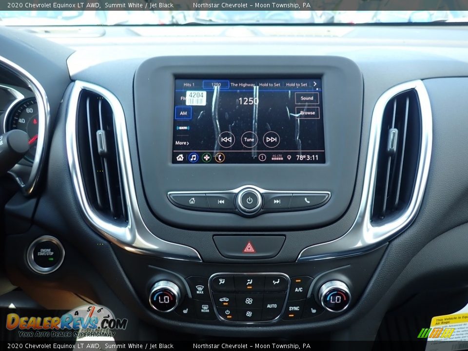 2020 Chevrolet Equinox LT AWD Summit White / Jet Black Photo #17