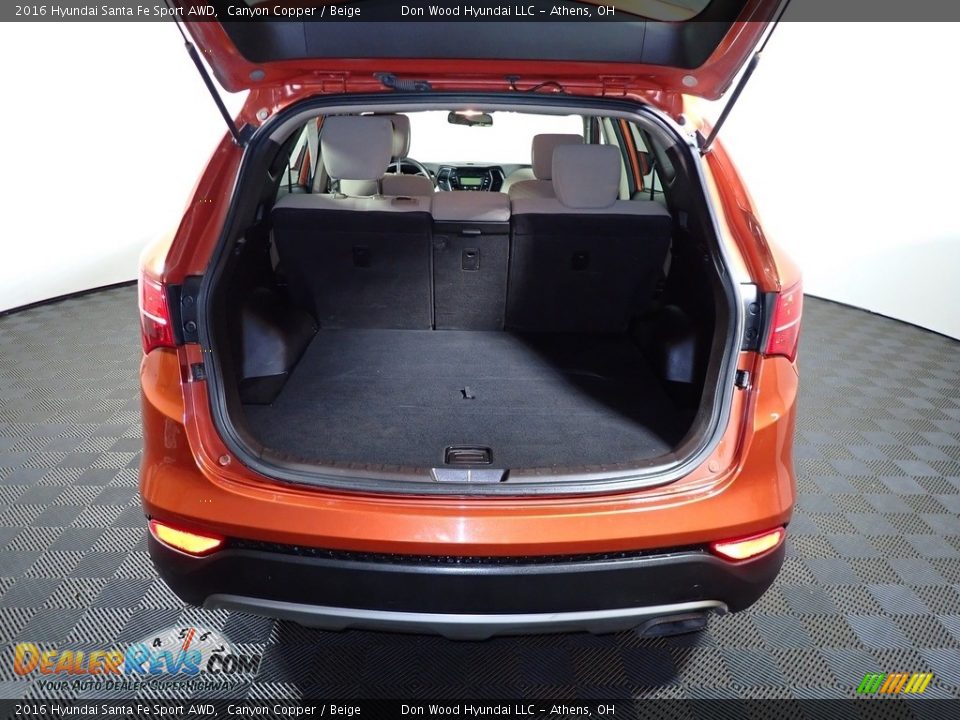 2016 Hyundai Santa Fe Sport AWD Trunk Photo #12