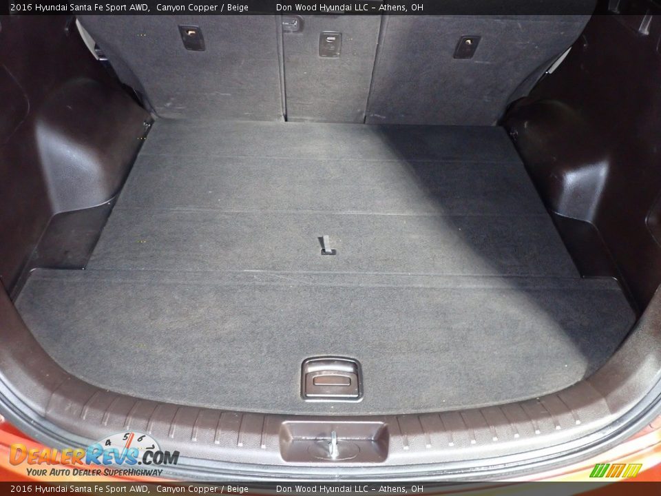 2016 Hyundai Santa Fe Sport AWD Trunk Photo #13