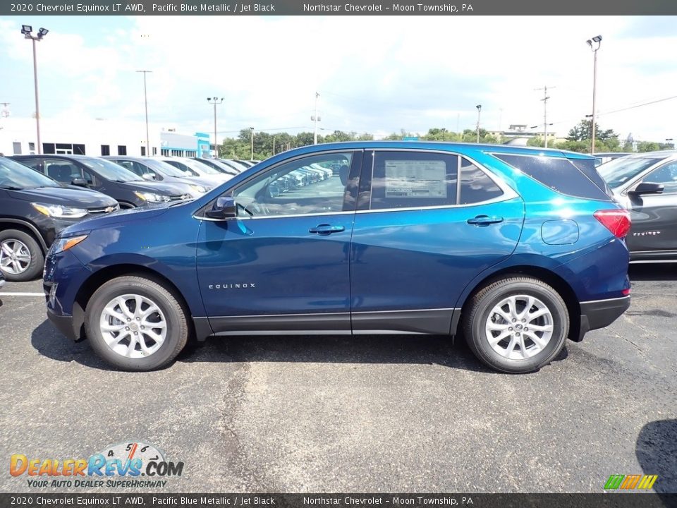 2020 Chevrolet Equinox LT AWD Pacific Blue Metallic / Jet Black Photo #2