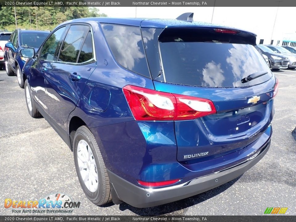 2020 Chevrolet Equinox LT AWD Pacific Blue Metallic / Jet Black Photo #3