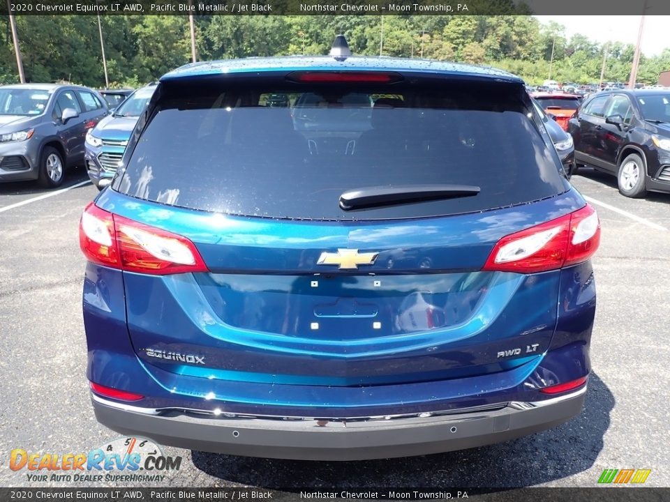 2020 Chevrolet Equinox LT AWD Pacific Blue Metallic / Jet Black Photo #4