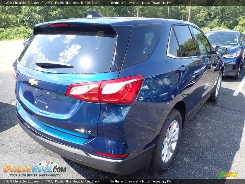 2020 Chevrolet Equinox LT AWD Pacific Blue Metallic / Jet Black Photo #5