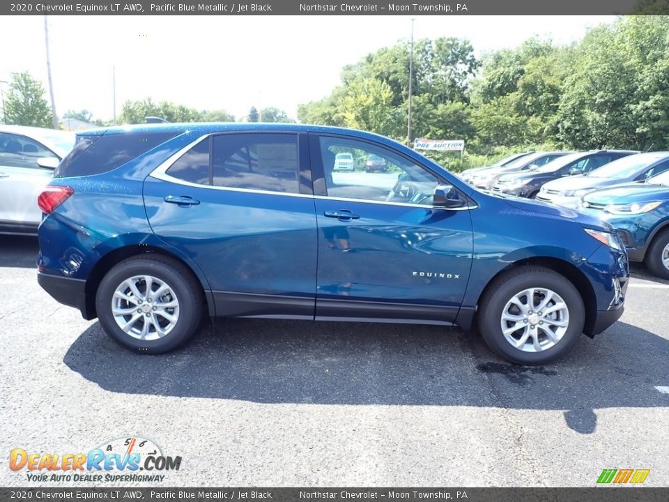 2020 Chevrolet Equinox LT AWD Pacific Blue Metallic / Jet Black Photo #6