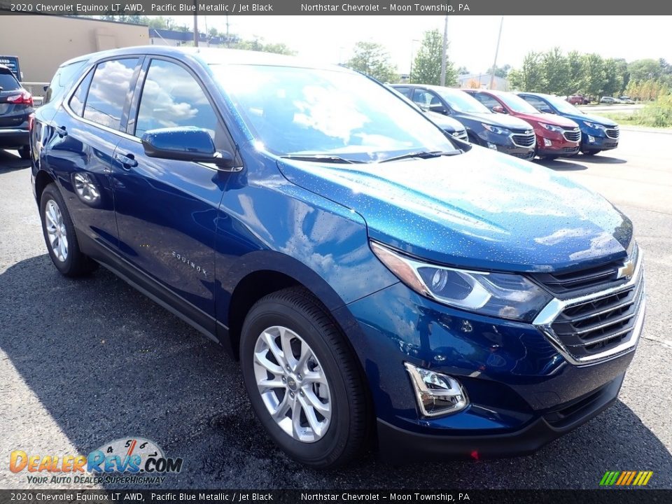 2020 Chevrolet Equinox LT AWD Pacific Blue Metallic / Jet Black Photo #7