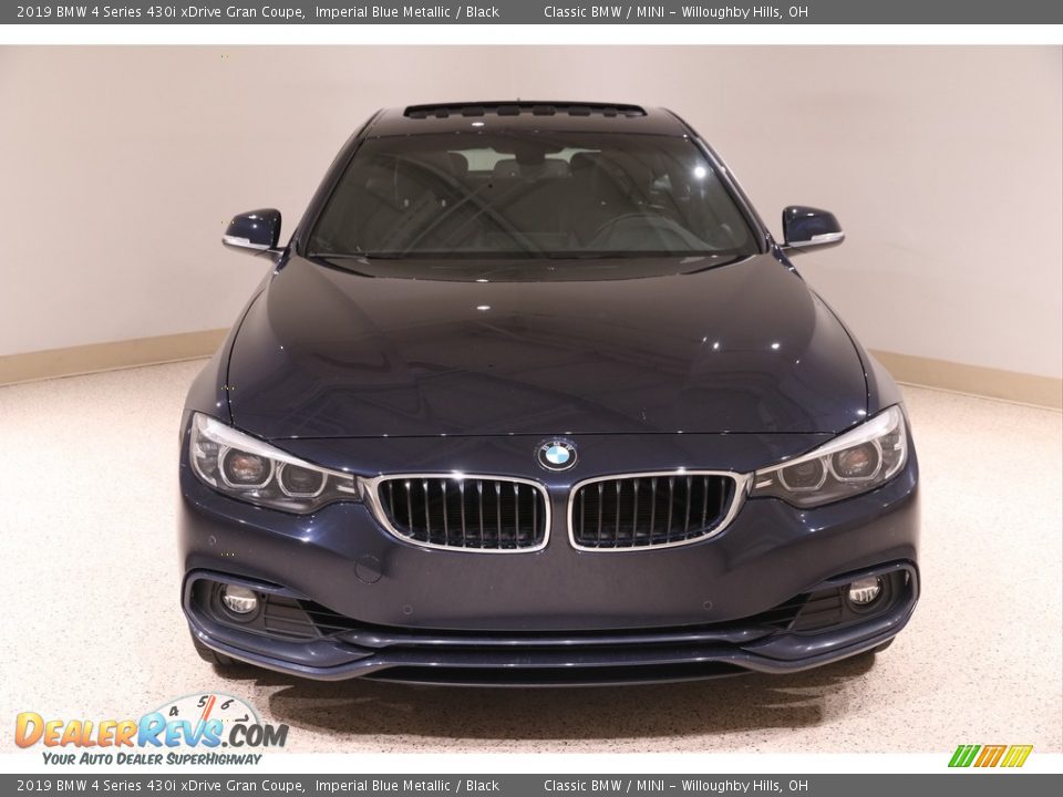 2019 BMW 4 Series 430i xDrive Gran Coupe Imperial Blue Metallic / Black Photo #2