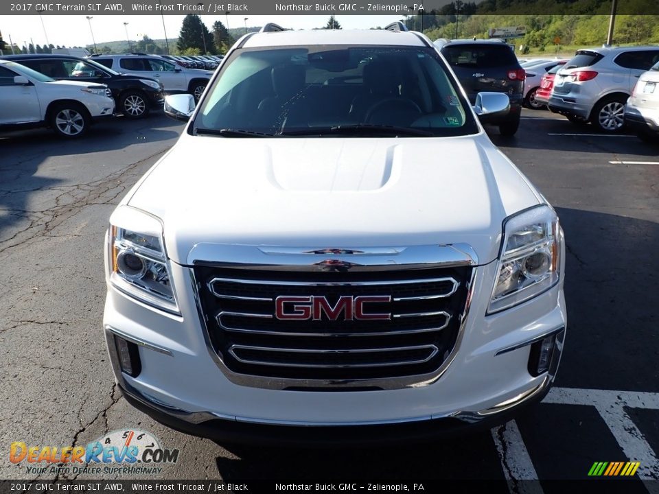 2017 GMC Terrain SLT AWD White Frost Tricoat / Jet Black Photo #3