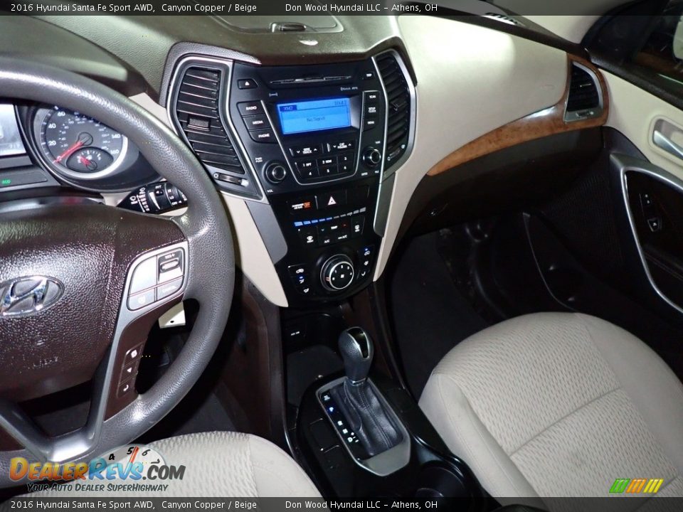 Controls of 2016 Hyundai Santa Fe Sport AWD Photo #31