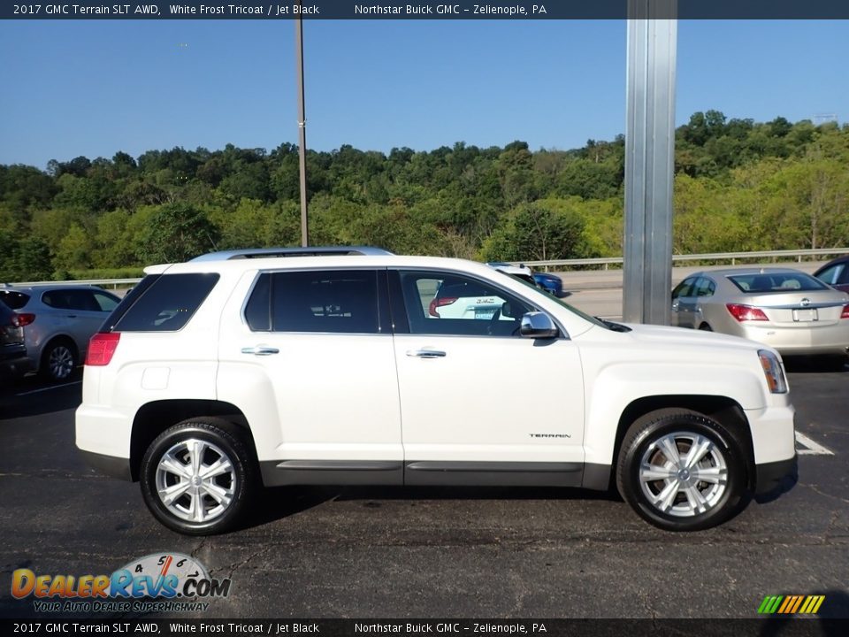 2017 GMC Terrain SLT AWD White Frost Tricoat / Jet Black Photo #5