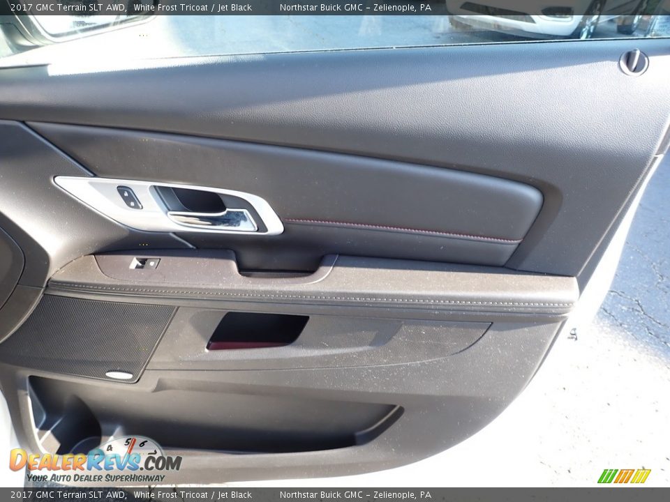 2017 GMC Terrain SLT AWD White Frost Tricoat / Jet Black Photo #6