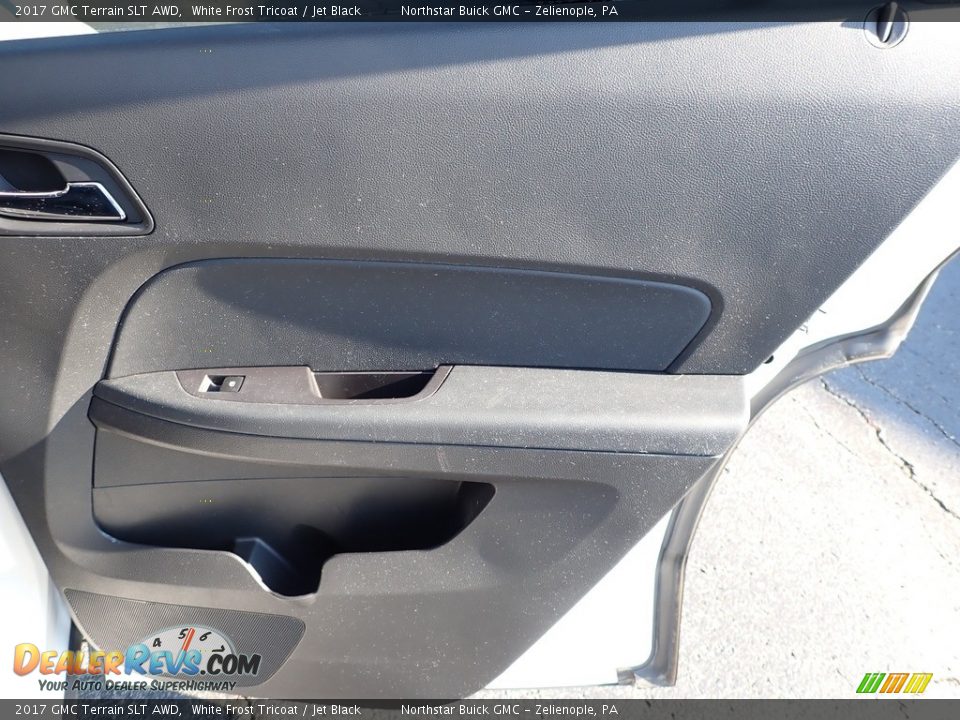 2017 GMC Terrain SLT AWD White Frost Tricoat / Jet Black Photo #7