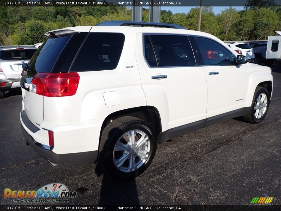 2017 GMC Terrain SLT AWD White Frost Tricoat / Jet Black Photo #8