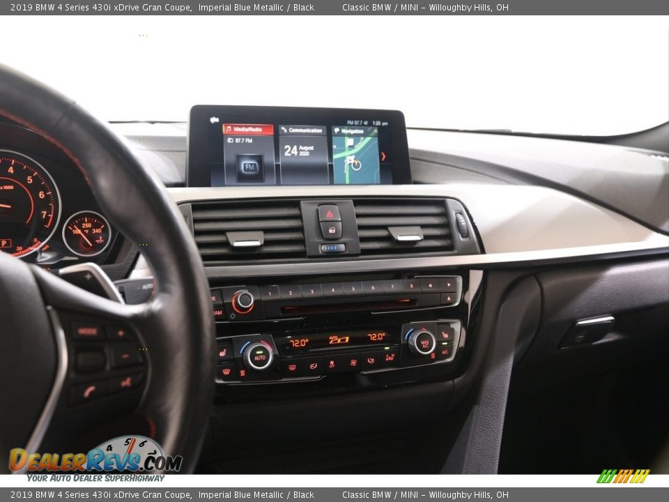 2019 BMW 4 Series 430i xDrive Gran Coupe Imperial Blue Metallic / Black Photo #9
