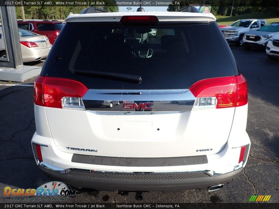 2017 GMC Terrain SLT AWD White Frost Tricoat / Jet Black Photo #9