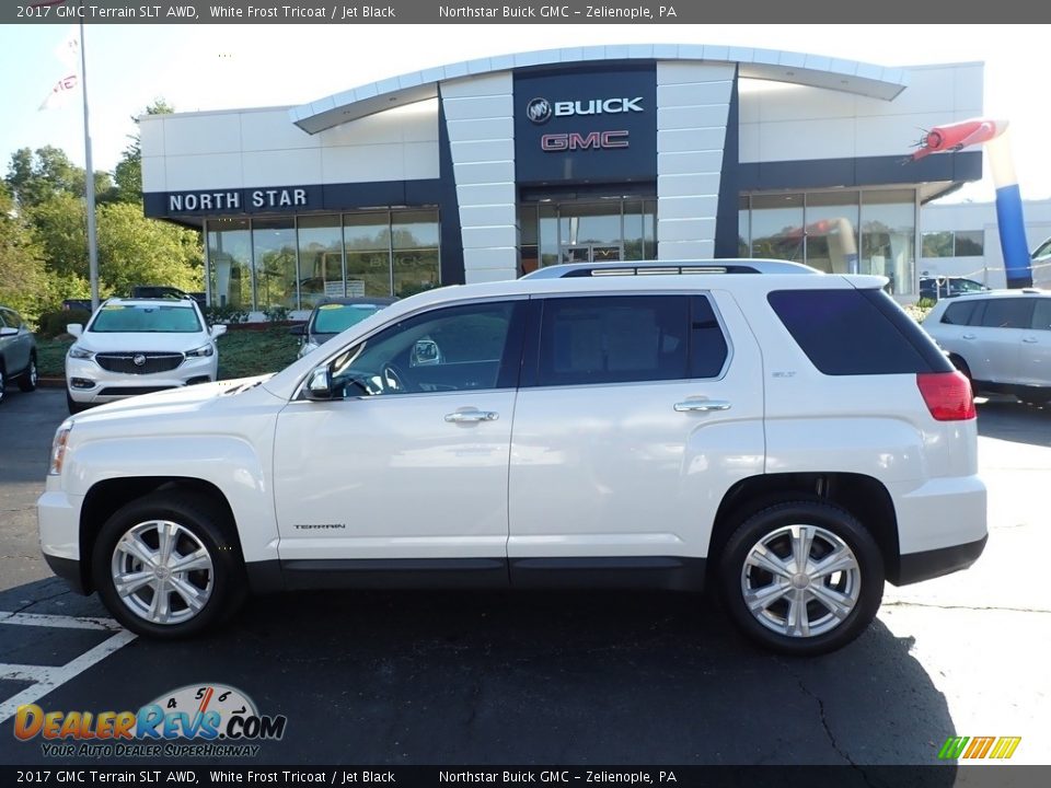 2017 GMC Terrain SLT AWD White Frost Tricoat / Jet Black Photo #13