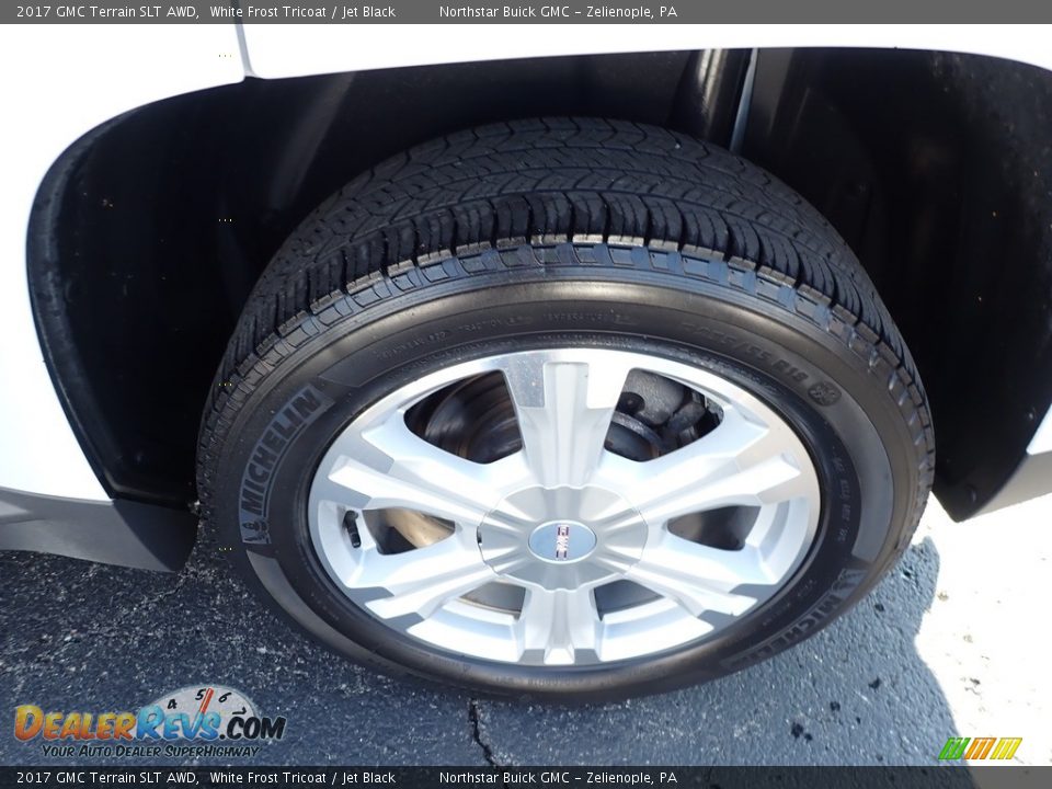 2017 GMC Terrain SLT AWD White Frost Tricoat / Jet Black Photo #14