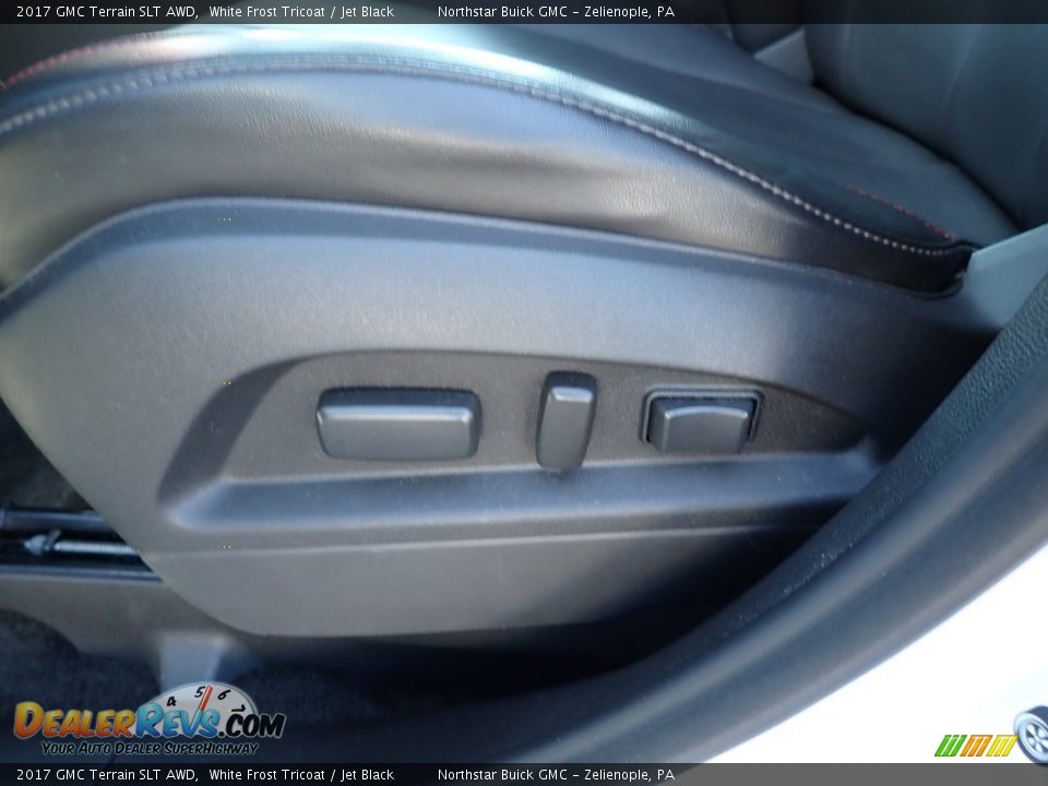 2017 GMC Terrain SLT AWD White Frost Tricoat / Jet Black Photo #16