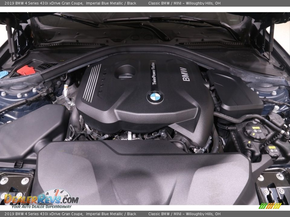 2019 BMW 4 Series 430i xDrive Gran Coupe Imperial Blue Metallic / Black Photo #19
