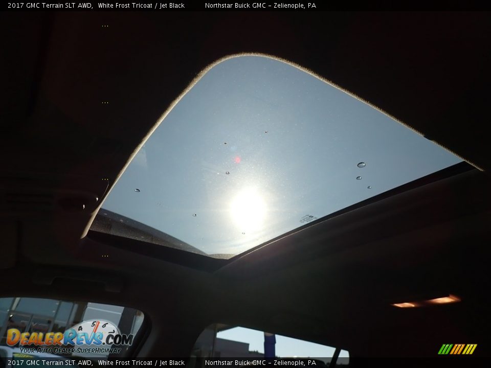 2017 GMC Terrain SLT AWD White Frost Tricoat / Jet Black Photo #17
