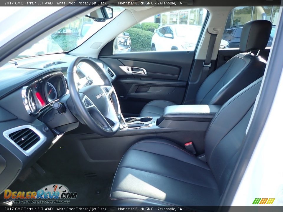 2017 GMC Terrain SLT AWD White Frost Tricoat / Jet Black Photo #18