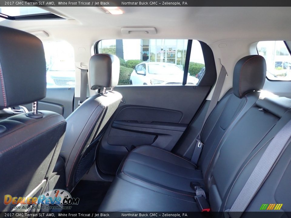 2017 GMC Terrain SLT AWD White Frost Tricoat / Jet Black Photo #19