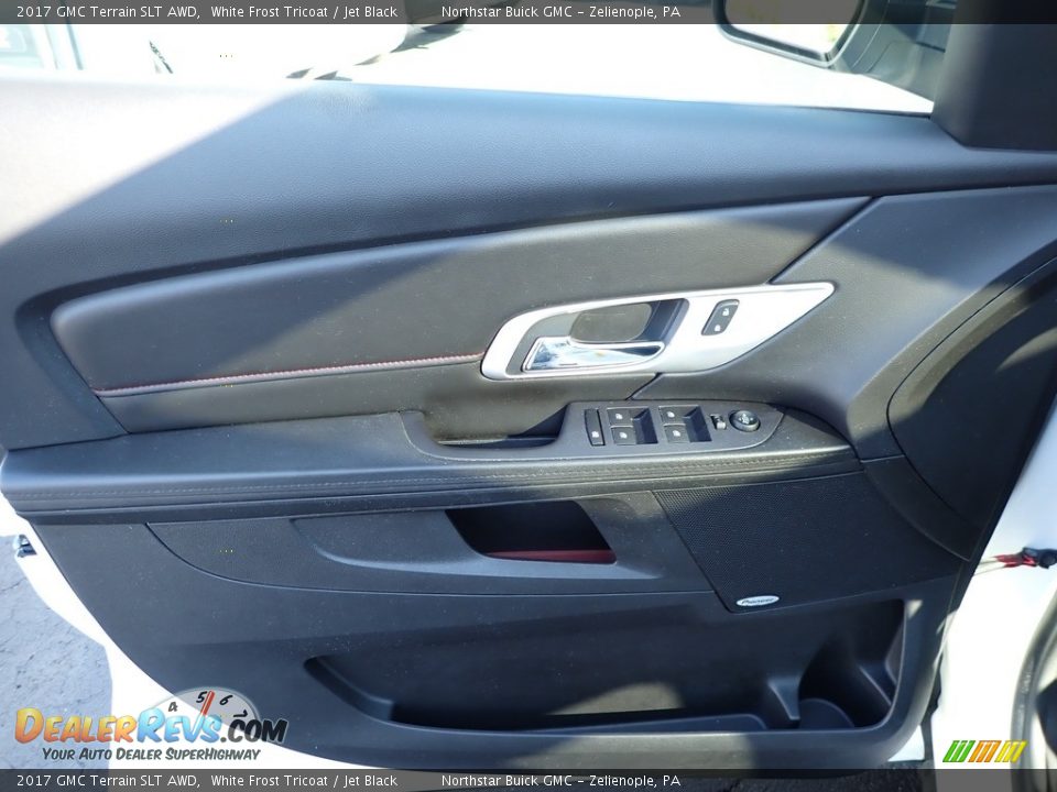 2017 GMC Terrain SLT AWD White Frost Tricoat / Jet Black Photo #22