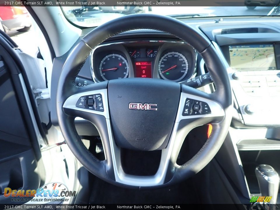 2017 GMC Terrain SLT AWD White Frost Tricoat / Jet Black Photo #23