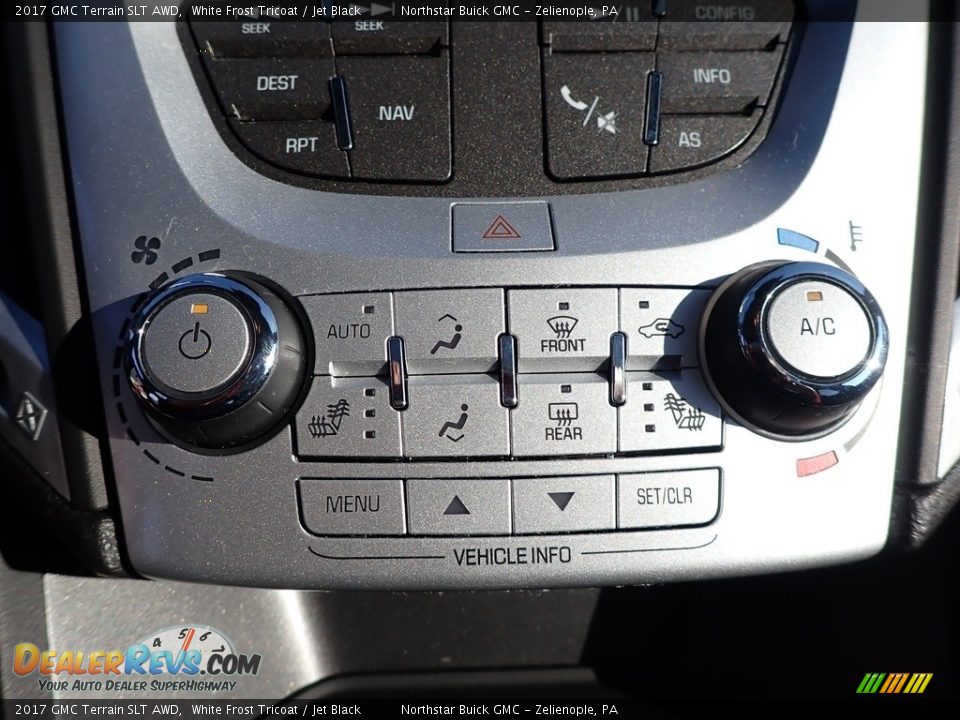 2017 GMC Terrain SLT AWD White Frost Tricoat / Jet Black Photo #24