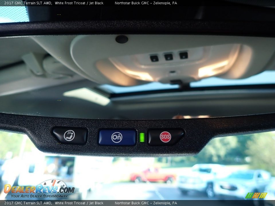2017 GMC Terrain SLT AWD White Frost Tricoat / Jet Black Photo #28