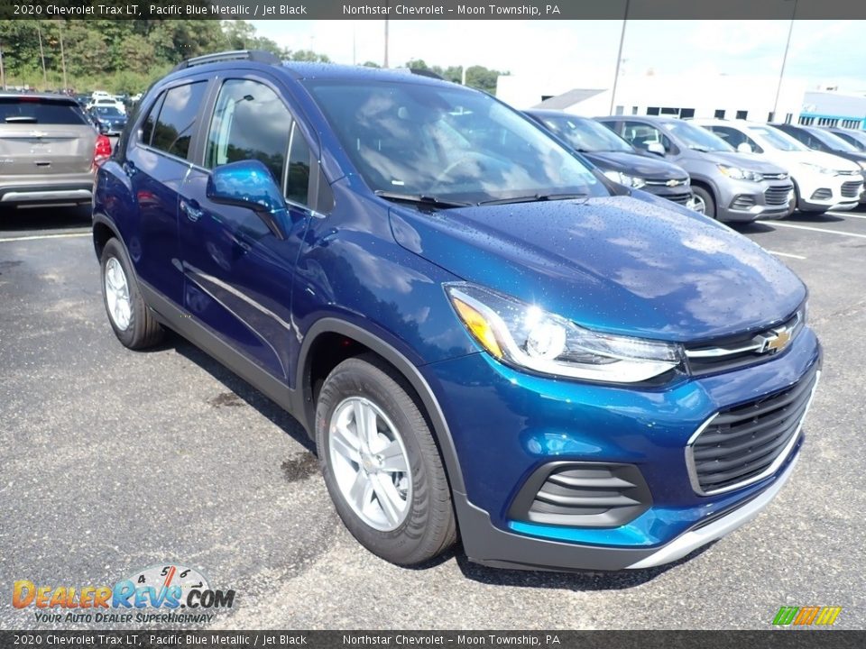 2020 Chevrolet Trax LT Pacific Blue Metallic / Jet Black Photo #7