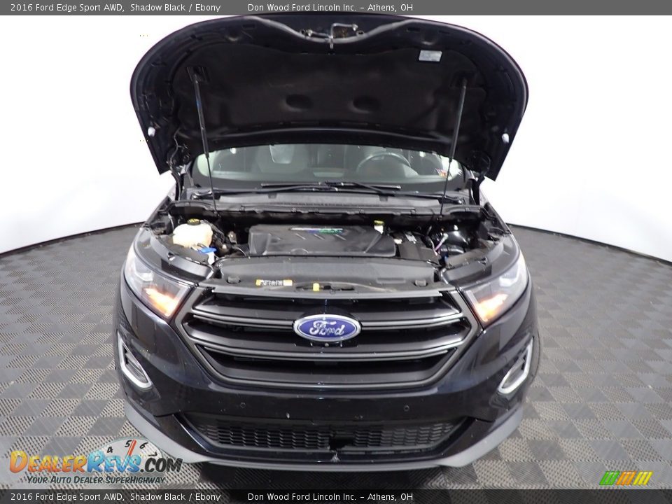 2016 Ford Edge Sport AWD Shadow Black / Ebony Photo #5