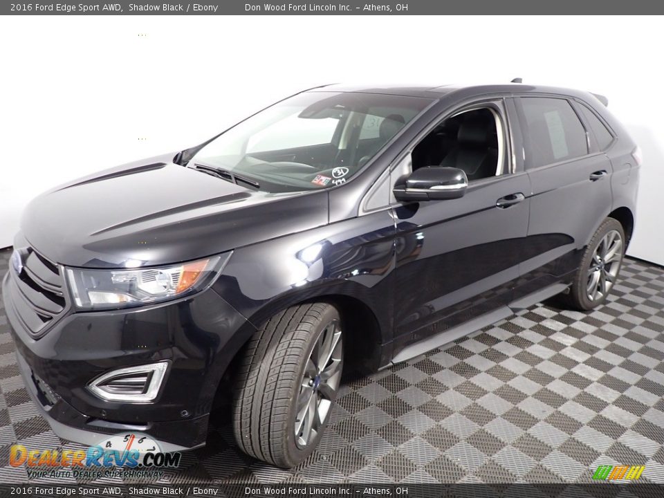 2016 Ford Edge Sport AWD Shadow Black / Ebony Photo #7