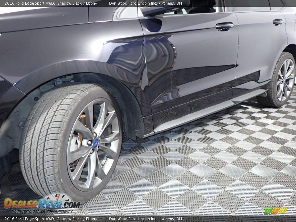 2016 Ford Edge Sport AWD Shadow Black / Ebony Photo #8