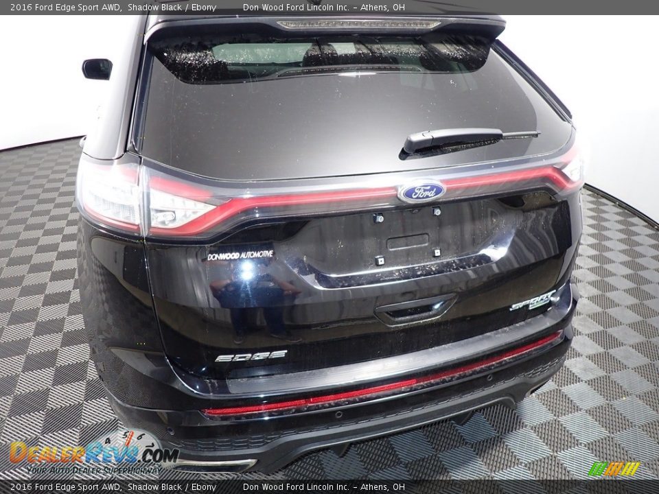 2016 Ford Edge Sport AWD Shadow Black / Ebony Photo #11