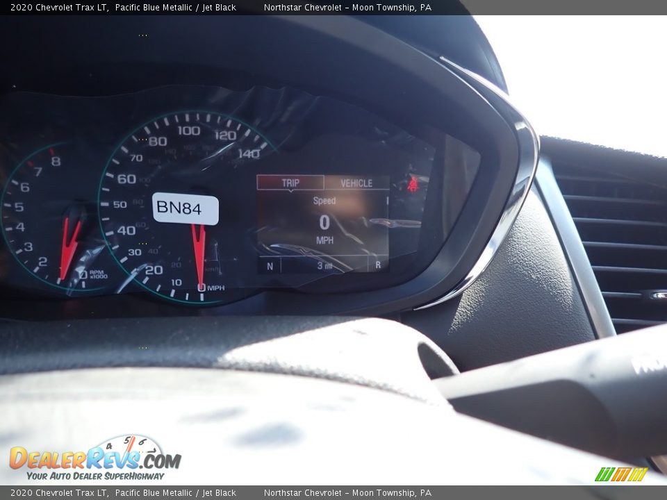 2020 Chevrolet Trax LT Pacific Blue Metallic / Jet Black Photo #20